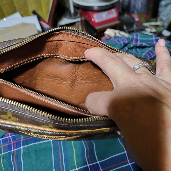 LOUIS VUITTON MARLY DRAGONNE CLUTCH VERY GOOD CONDITION VINTAGE - Picture 10 of 10